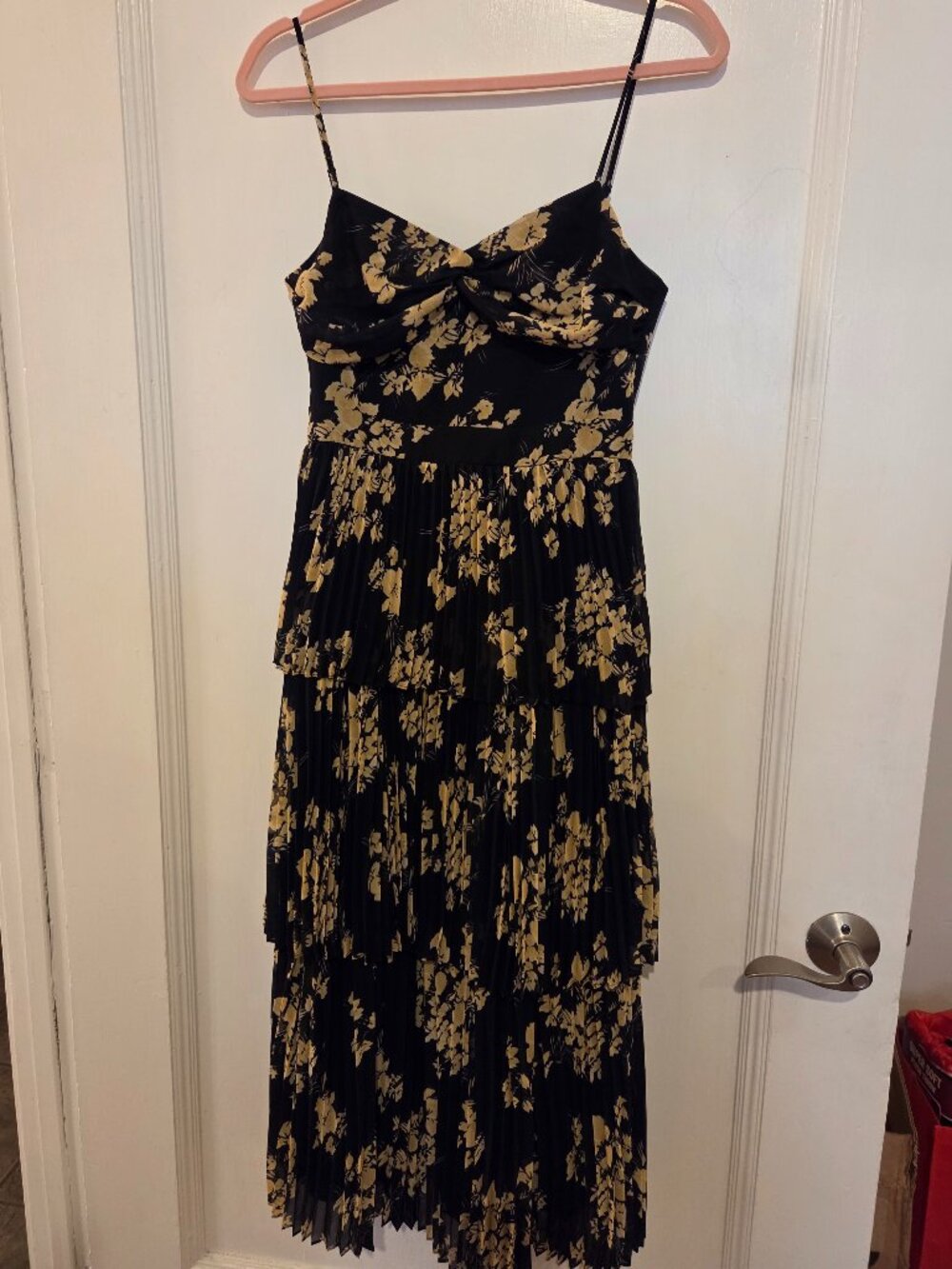 O.P.T Tiered Midi Dress
